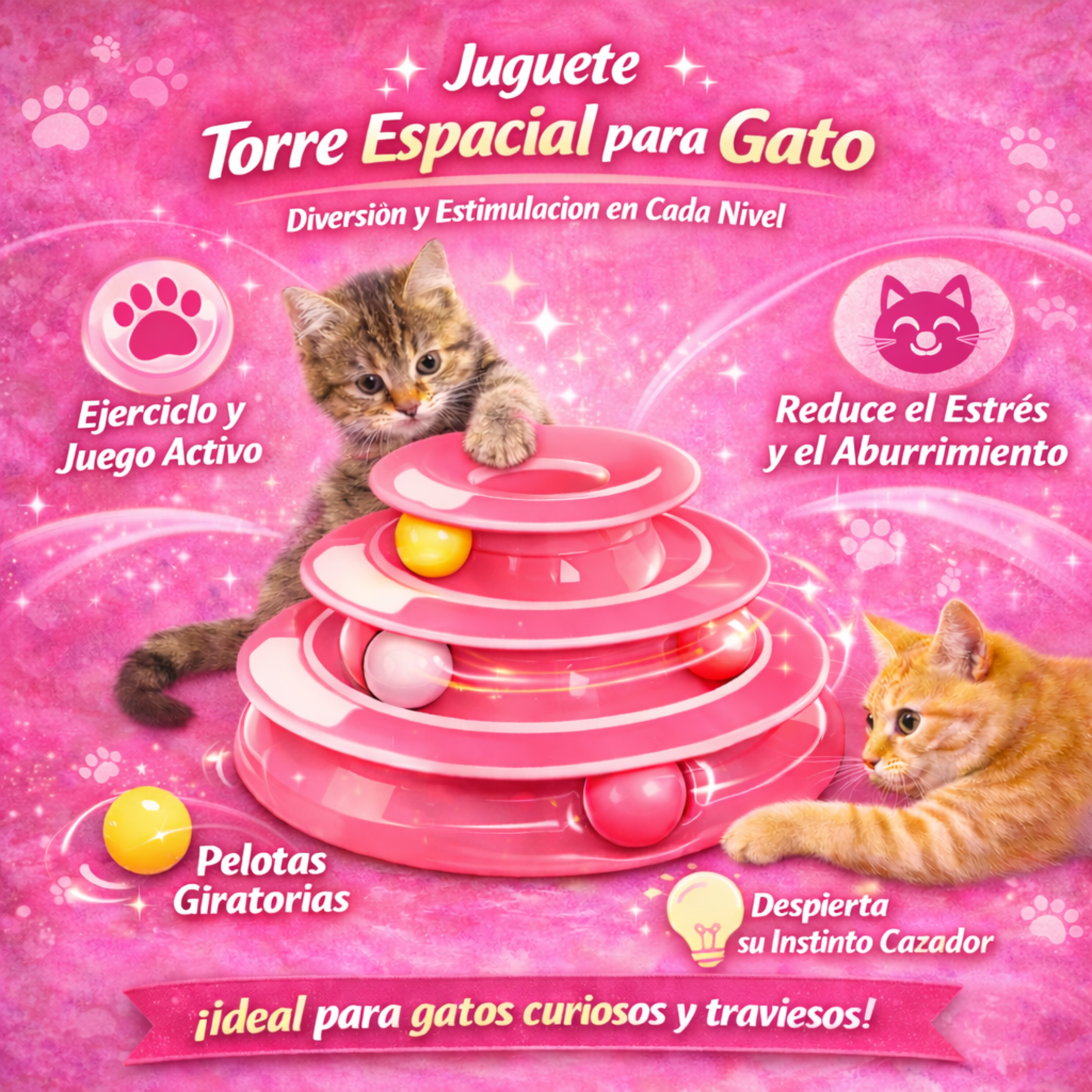 Torre interactiva 3 capas