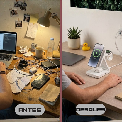 Cargador 3 en 1
